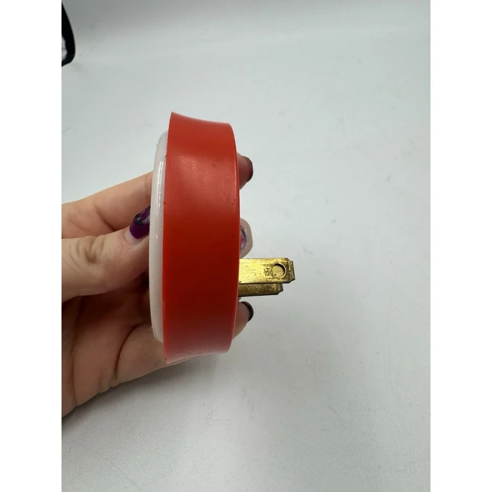 Vintage 1970s Washington Redskins Night Light General Electric FOR PARTS AS IS